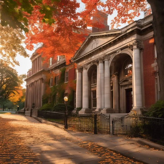 Crying over how beautiful your campus looks in fall.