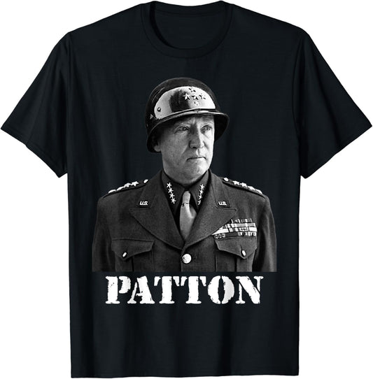 George Patton World War II Victory Memorial Independence Day T-Shirt