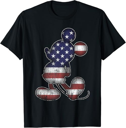 Disney Americana 4th of July Mickey Mouse T-Shirt