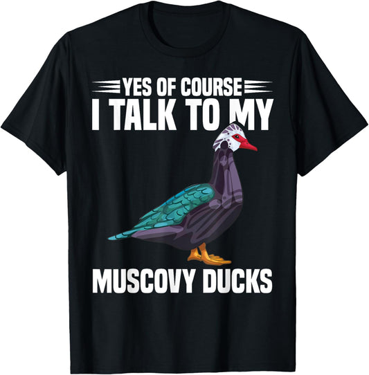 Muscovy Duck Dad Muscovy Duck Necklace Food Muscovy Ducks T-Shirt