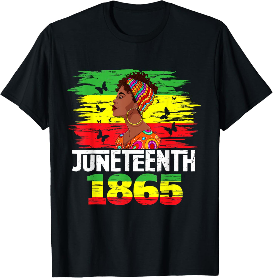Juneteenth 1865 Independence Day Black Pride Black Women T-Shirt