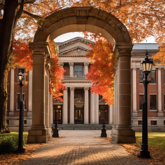 Seeing candles flicker during a campus vigil.