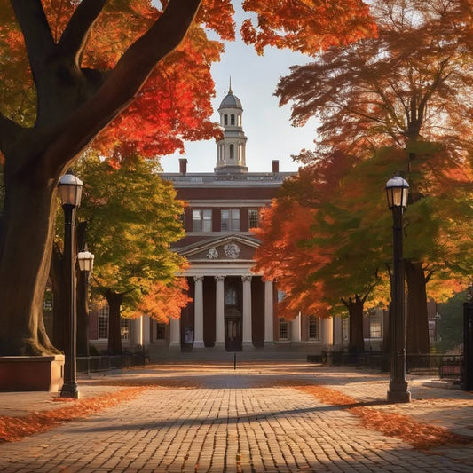 Sneaking into a lecture hall just to leave a note.