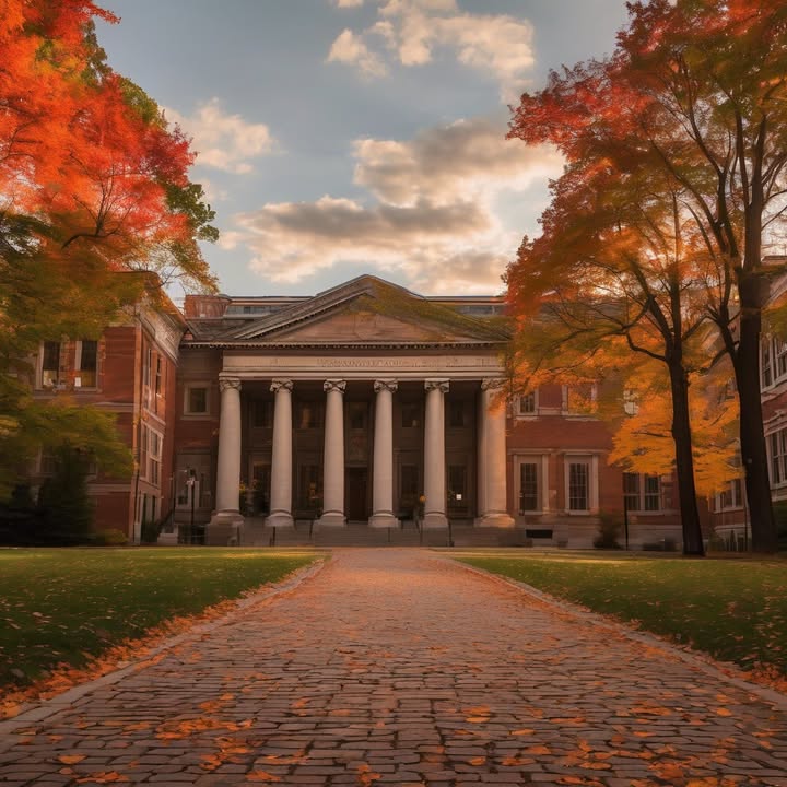 Dodging tourists while running late to class.