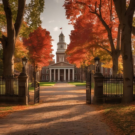 Building a snowman that represents finals week stress.