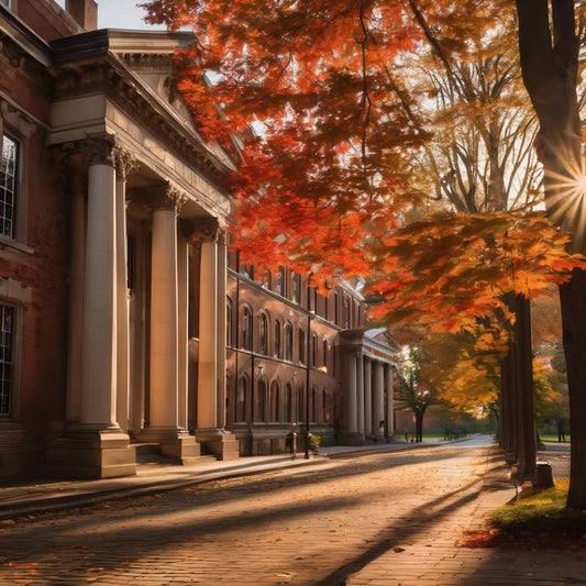 Tearing up during the alma mater song (unexpectedly).