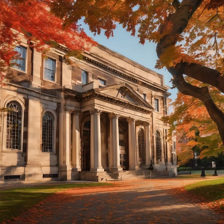 Getting lost in the wrong part of campus… again.