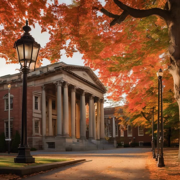 Studying outside in spring even when it’s still 45°F.