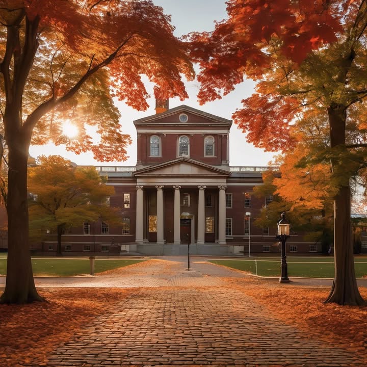 Seeing photos of your old dorm and missing it.