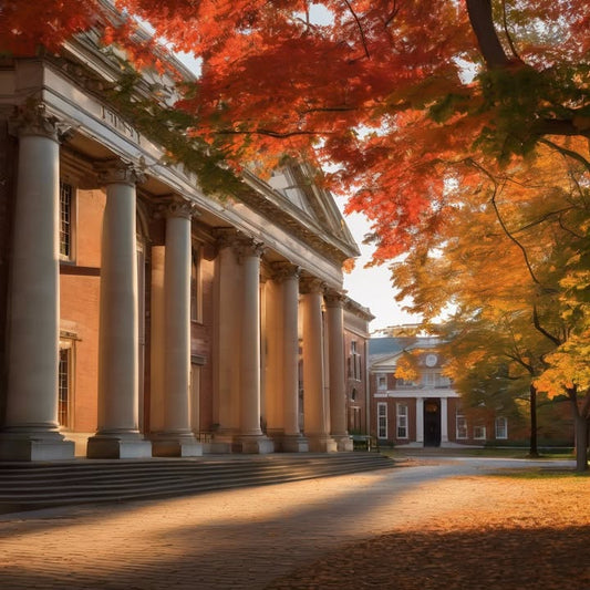 Studying outside in spring even when it’s still 45°F.