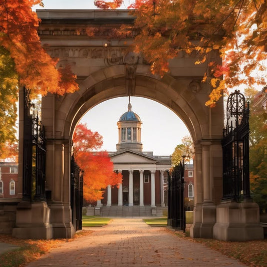 Wearing pajamas to class during finals week.
