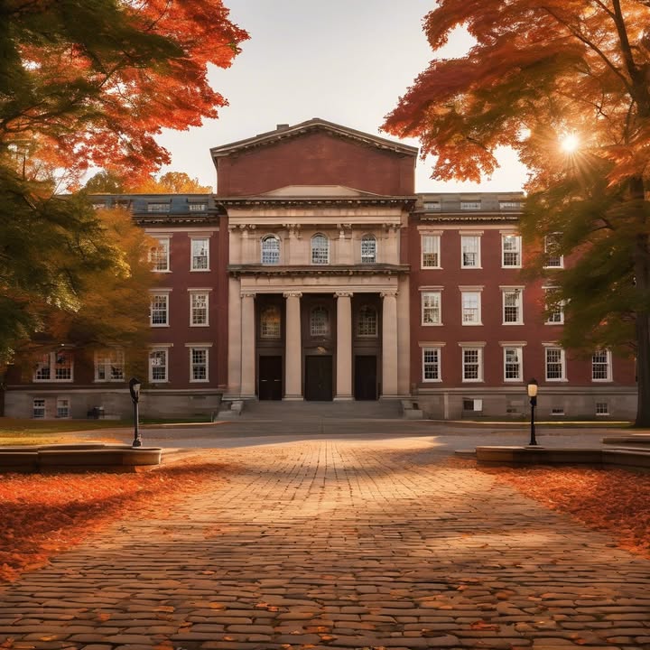 That oddly calming walk from dorm to lecture hall.