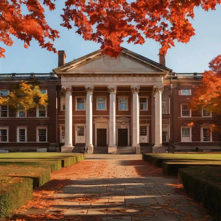 Building a snowman that represents finals week stress.