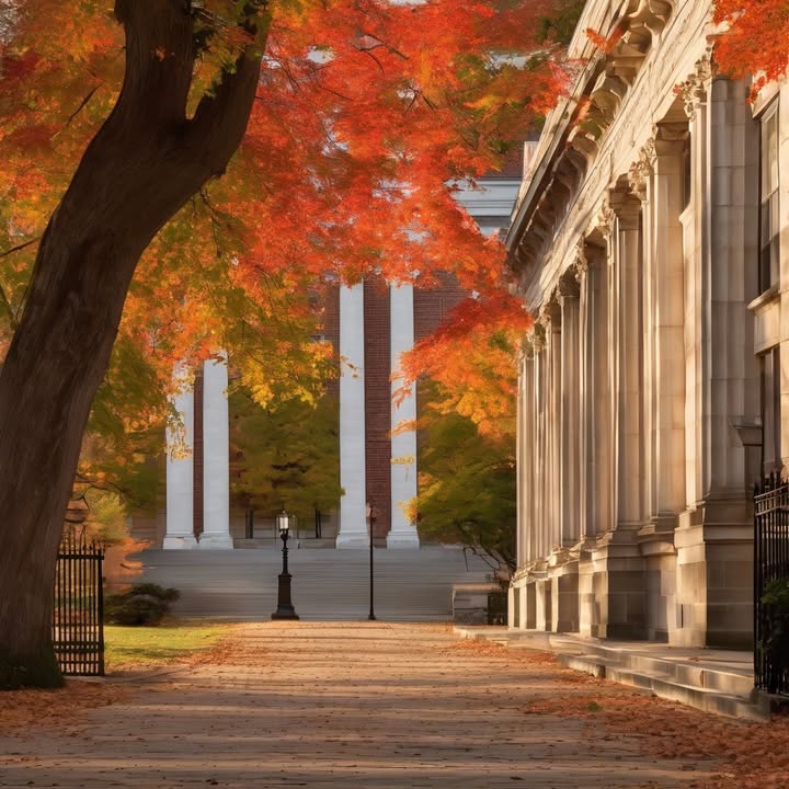 Running around campus barefoot in the first snowfall.