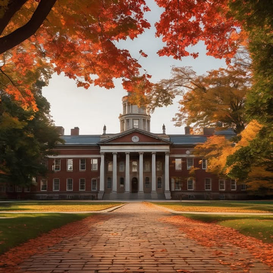 Realizing your dorm is in a building older than your country.