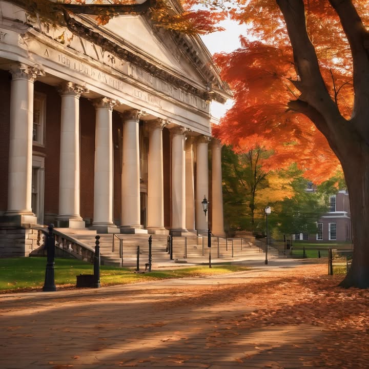The scent of fresh-brewed coffee from the campus cafe.