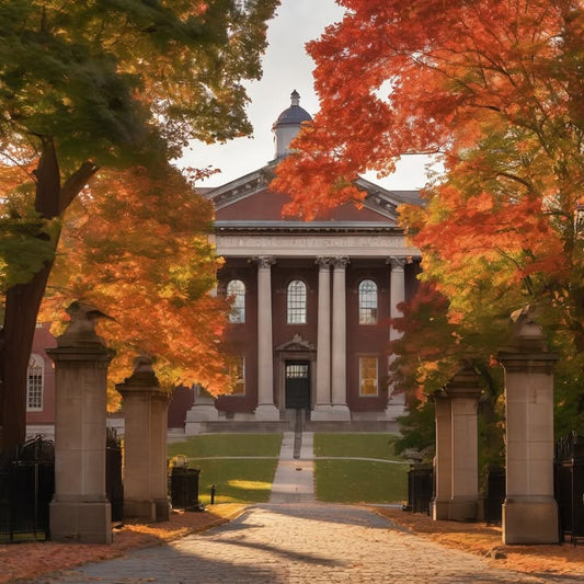 Dodging tourists while running late to class.