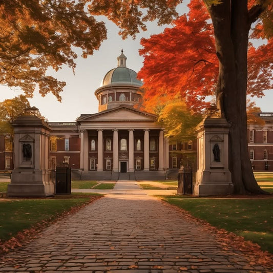 Studying outside in spring even when it’s still 45°F.