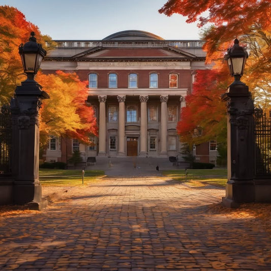 Rubbing a statue for good luck before exams.
