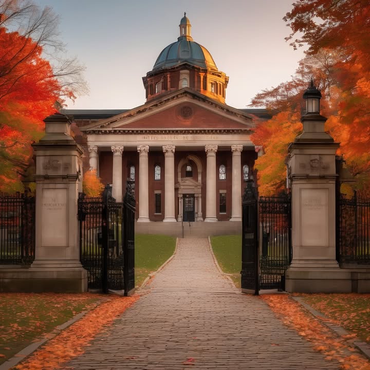 Laughing at old cafeteria photos with friends.