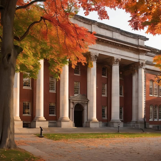 Trading campus cobblestones for carpeted cubicles.