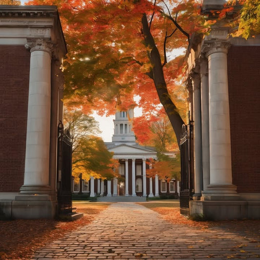 Building a snowman that represents finals week stress.