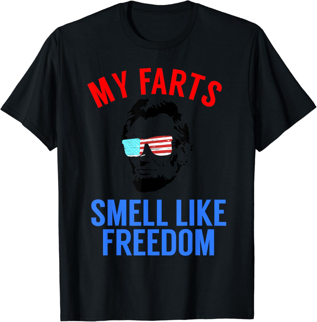 Funny July 4th Tshirt Party - Funny Abe Lincoln Tee