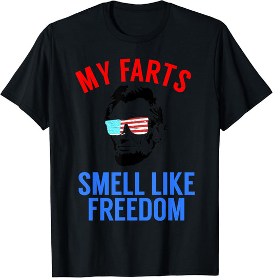 Funny July 4th Tshirt Party - Funny Abe Lincoln Tee