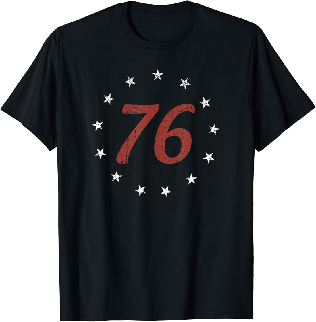 Retro 4th of July Independence Day The Spirit 76 T-Shirt