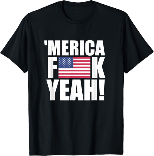 America Fuck Yeah Shirt - Fourth 4th Of July Shirts