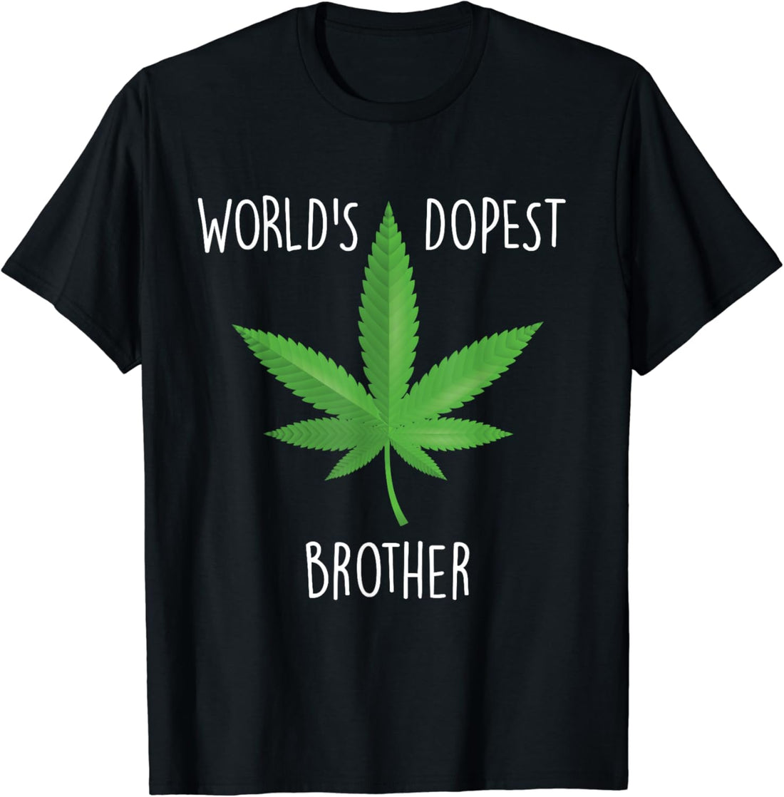 Funny Step Dad Gift, 420 Weed Gift, Worlds Dopest Step Dad T-Shirt