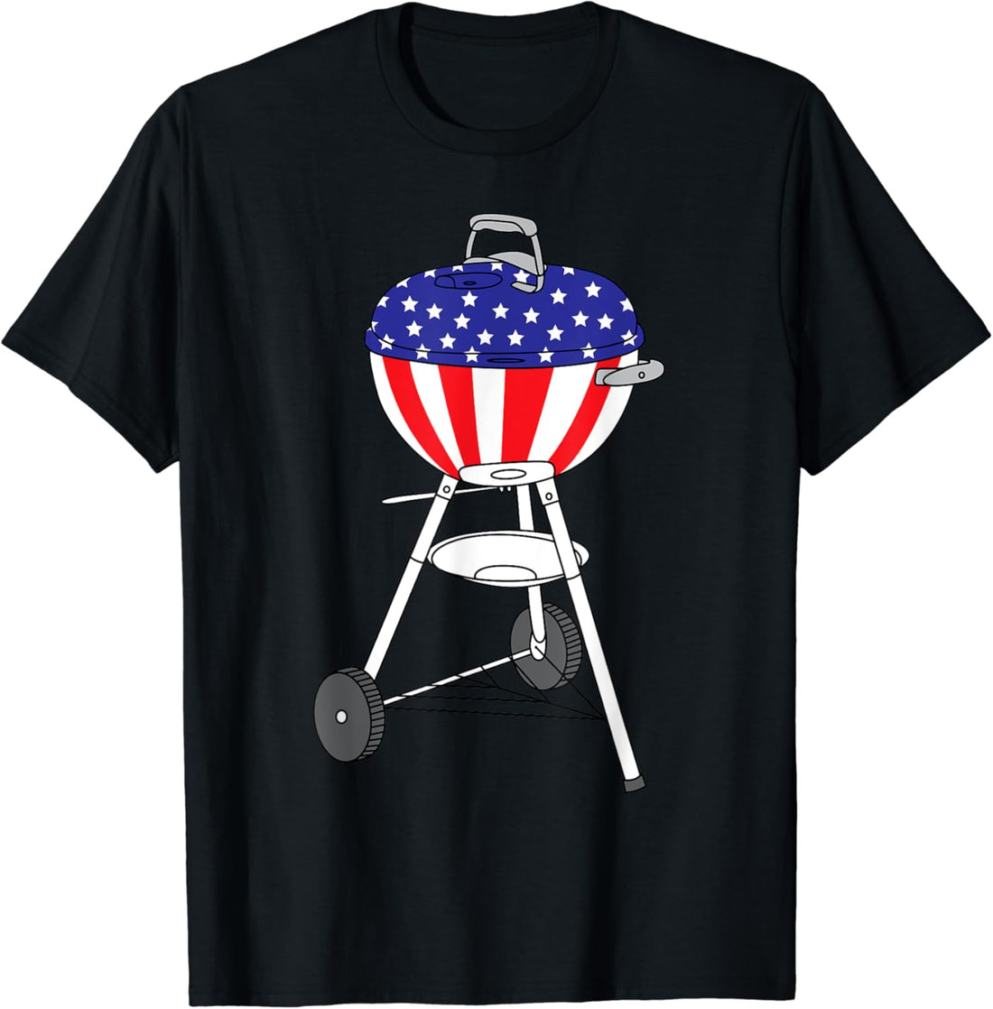 USA Charcoal Kettle Grill Shirt | July 4th Grill Gift
