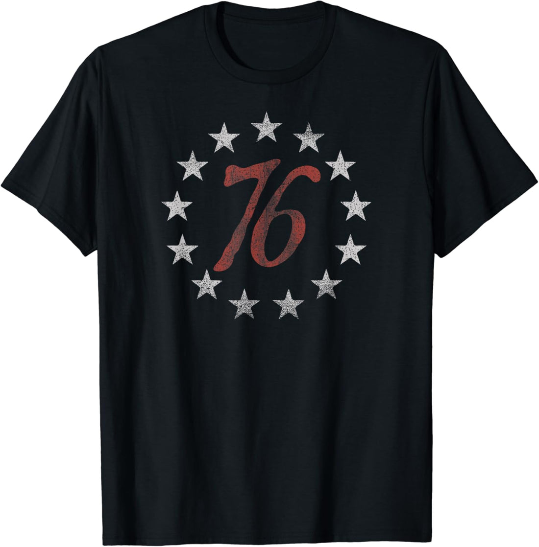 The Spirit 76 Vintage Retro 4th of July Independence Day T-Shirt