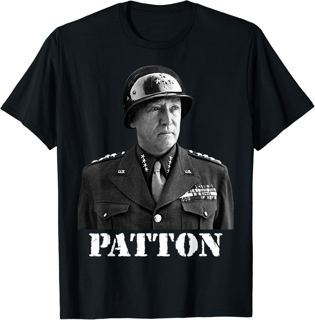 George Patton World War II Victory Memorial Independence Day T-Shirt