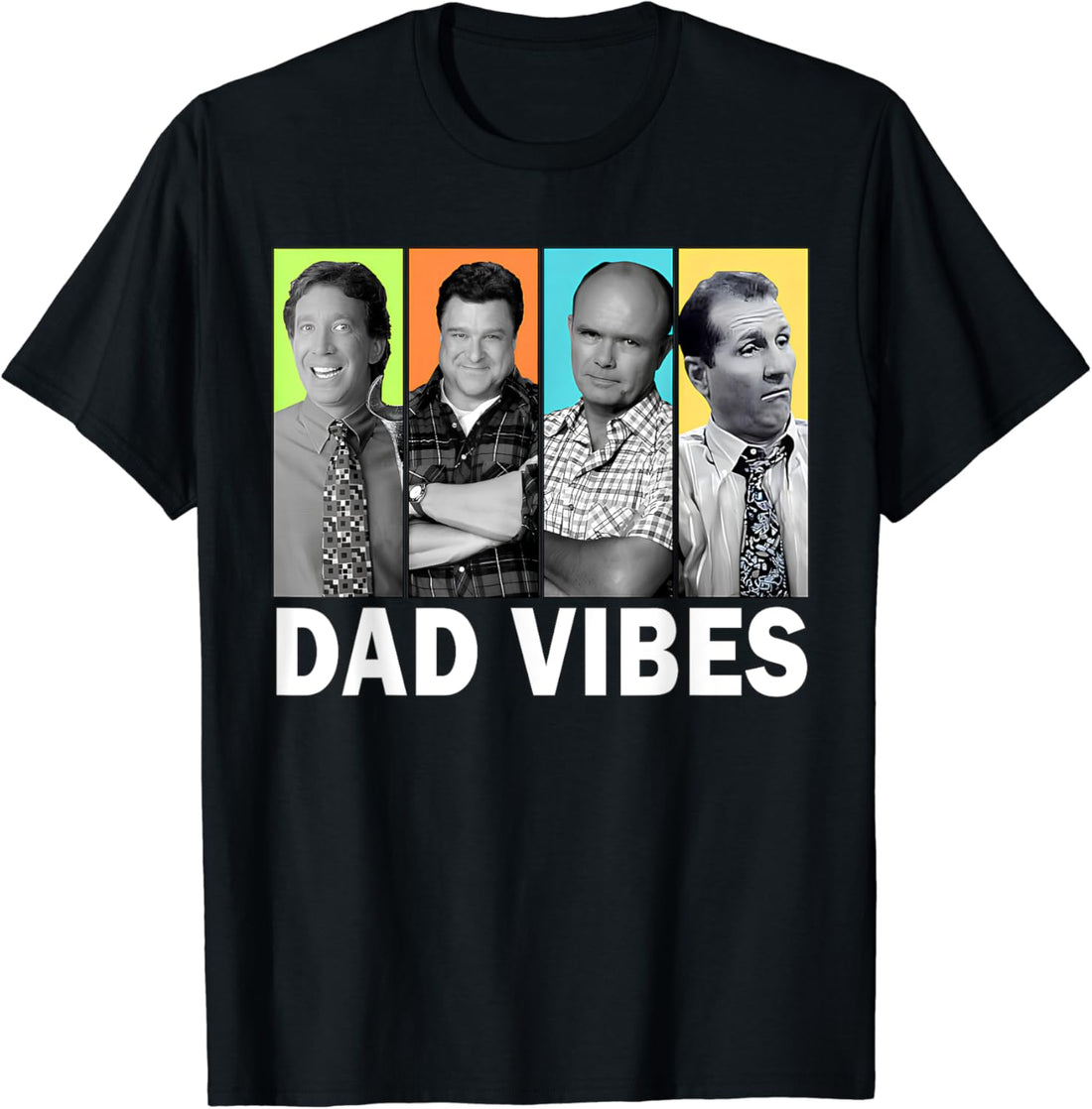 Retro Dad 90â€™s Vibes Vintage Father's Day Iconics Dad Men T-Shirt
