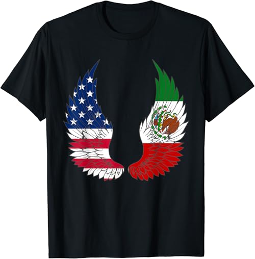 Mexico Flag 16th September Mexican American Independence Day T-Shirt