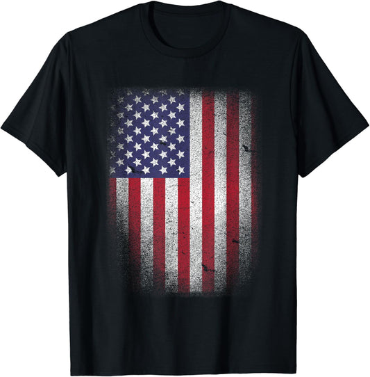 4th July American Flag Usa 4 Independence Patriotic Family T-Shirt
