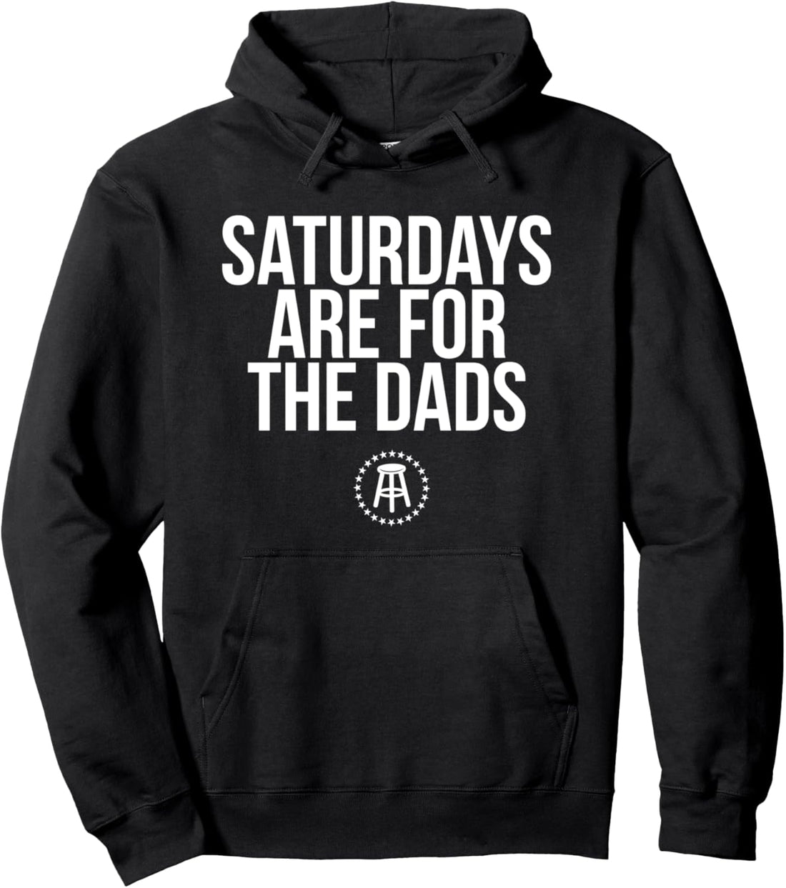 Fathers Day New Dad Gift Saturdays Are For The Dads Pullover Hoodie