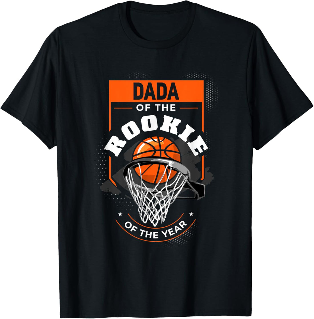 Dad Rookie of the Year Basketball Dada of the Rookie T-Shirt