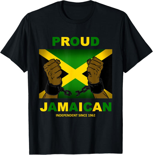 Jamaica independence day 2019 - Proud Jamaican T-shirt