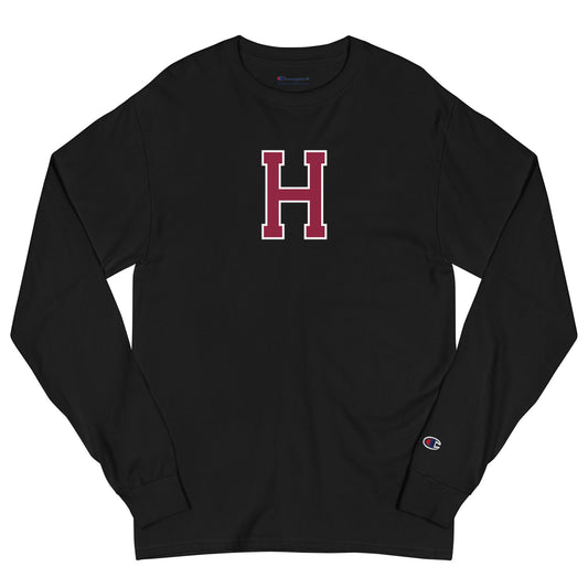 The H Character - Men's Champion Long Sleeve Shirt